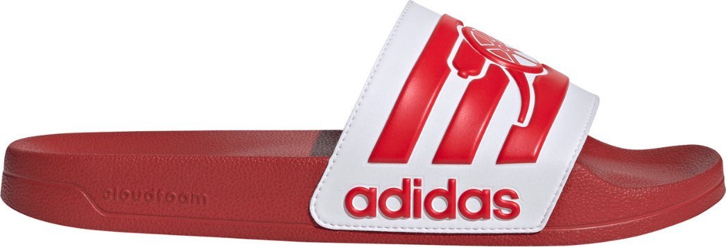 Adidas Klapki adidas Adilette Shower Arsenal czerwono-białe JS4962 38