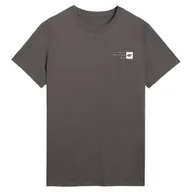 Koszulki sportowe męskie - Koszulka męska 4F Tshirt M3131 Rozmiar: XXL / Kolor: szary - miniaturka - grafika 1