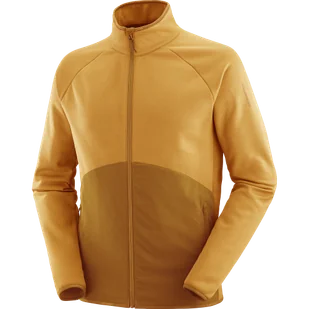 BLUZA SALOMON ESSENTIAL WARM FZ MID M C21937 - Bluzy sportowe męskie - miniaturka - grafika 1