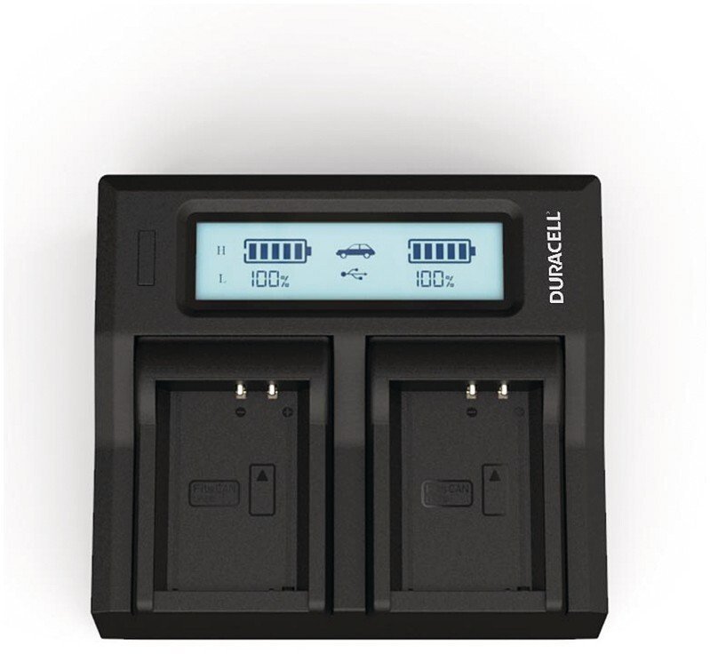 Ładowarka do aparatu Duracell Duracell Dual Charger for DR9967/LP-E10