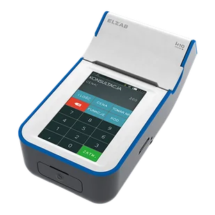 Kasa fiskalna Elzab K10 Online biało-niebieska, Bluetooth, Wi-Fi, GPRS - Kasy fiskalne - miniaturka - grafika 1