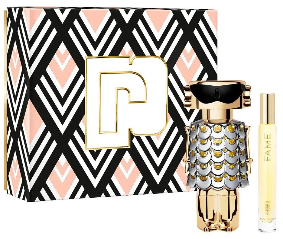 Paco Rabanne Set Paco Rabanne: Fame, Eau De Parfum, For Women, 80 ml + Fame, Eau De Parfum, For Women, 10 ml For Women