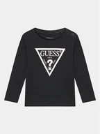 Bluzki damskie - Guess Bluzka K84I18 K8HM0 Czarny Regular Fit - miniaturka - grafika 1