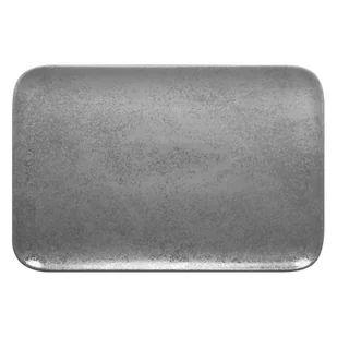 PORCELANA RAK Talerz prostokątny 33x20 cm Shale szary - Talerze - miniaturka - grafika 1