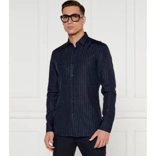 BOSS BLACK Koszula H-HANK Slim Fit - Koszule męskie - miniaturka - grafika 1