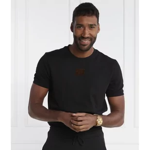 HUGO T-shirt Diragolino_V | Regular Fit - Koszulki męskie - miniaturka - grafika 1
