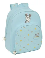 Plecaki szkolne i tornistry - Safta MICKEY MOUSE BABY plecak dziecięcy, idealny dla dzieci w różnym wieku, wygodny i wszechstronny, jakość i wytrzymałość, 28 x 10 x 34 cm, jasnoniebieski, Jasnoniebieski, Estándar, Casual - miniaturka - grafika 1