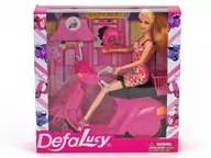 Lalki dla dziewczynek - Adar Lalka na skuterze Defa Lucy 419711 - miniaturka - grafika 1