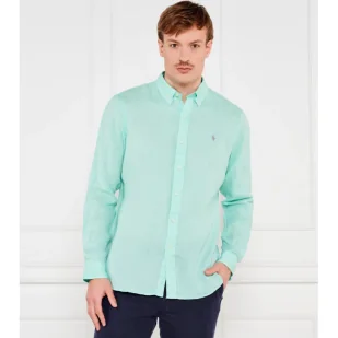 POLO RALPH LAUREN Lniana koszula Custom fit - Koszule męskie - miniaturka - grafika 1