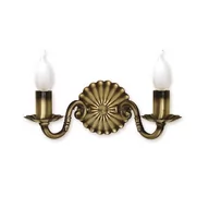Lampy ścienne - Lemir Prima Kinkiet 2 - punktowy - Patyna O1001/K2 426 / O1001/K2 - miniaturka - grafika 1