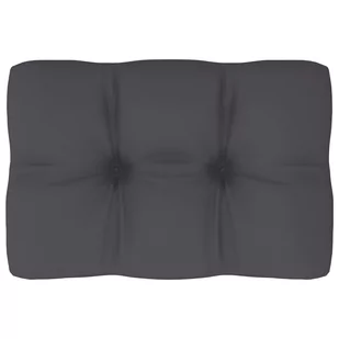 vidaXL Poduszka na sofę z palet, antracytowa, 60x40x12 cm - Poduszki ogrodowe - miniaturka - grafika 1