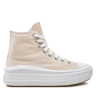 Trampki damskie - Trampki Converse Chuck Taylor All Star Move Platform Seasonal A12310C Różowy - miniaturka - grafika 1