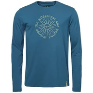 Koszulki sportowe męskie - Koszulka męska Loap Alborg Rozmiar: L / Kolor: niebieski - miniaturka - grafika 1