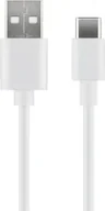 Kable USB - Kabel MicroConnect USB-C do USB2.0 A, 3 m biały, do synchronizacji i ładowania, szybkość 5 Gbs. 3A - miniaturka - grafika 1