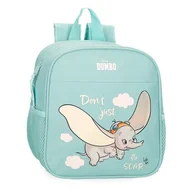 Plecaki szkolne i tornistry - Joumma Disney Dumbo Fly Plecak przedszkolny adaptacyjny do wózka Niebieski 21x25x10 cm Poliester 5,25 l, Niebieski, Talla única, Plecak przedszkolny z możliwością dostosowania do wózka - miniaturka - grafika 1