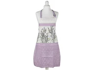 Pozostałe akcesoria kuchenne - Fl1 FARTUCH 60X80CM LAVENDER BIAŁY 80S-FAR-LAV/BI - miniaturka - grafika 1