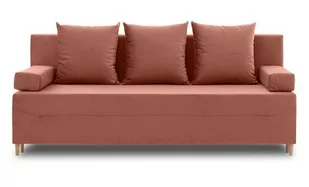 Kanapa rozkładana do salonu, Fireze Kronos, 191x92x92 cm, różowy - Sofy i kanapy - miniaturka - grafika 1