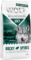 Sucha karma dla psów - Wolf of Wilderness Soft Rocky Spires" kurczak i perliczka 12 kg - miniaturka - grafika 1