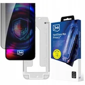 Szkła hartowane na telefon - Szklo hartowane 3MK HardGlass Max Privacy z aplikatorem do Apple iPhone 15/16 - miniaturka - grafika 1
