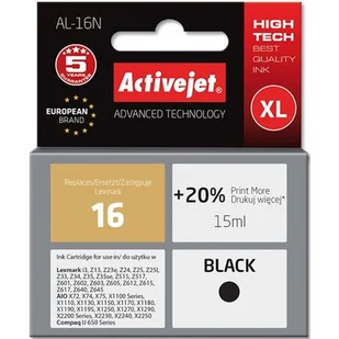 ActiveJet AL-16N Zamiennik Lexmark 10N0016 nr 16 - Tusze zamienniki - miniaturka - grafika 1
