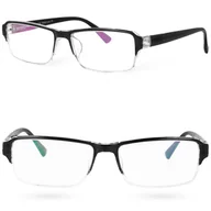 Okulary korekcyjne, oprawki, szkła - Okulary korekcyjne minusy OPTIMUNUS BLACK - miniaturka - grafika 1