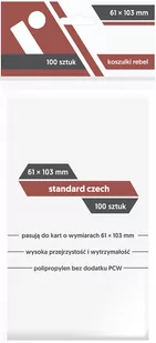 Rebel Koszulki na karty 61x103 mm) - Akcesoria do gier planszowych - miniaturka - grafika 1