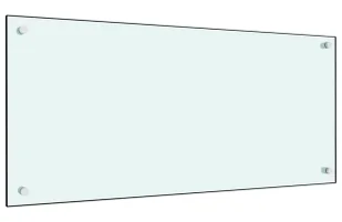 Biały panel ochronny na ścianę do kuchni W7-D34 - Panele ścienne i boazeria - miniaturka - grafika 1