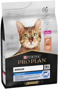 PURINA PRO PLAN Senior 7+ Longevis, łosoś - 2 x 3 kg Dostawa GRATIS! - Sucha karma dla kotów - miniaturka - grafika 1