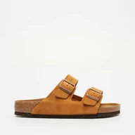 Klapki i japonki męskie - BIRKENSTOCK ARIZONA LEVE MINK - Birkenstock - miniaturka - grafika 1