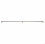 Zawiasy, okucia i inne akcesoria - Uchwyt meblowy podłużny 2457 750 Srebrny Szczotkowany - miniaturka - grafika 1
