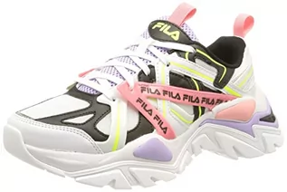 Sneakersy damskie - Fila Sneakersy damskie Electrove 2 Wmn, Biała fioletowa róża, 37 EU - grafika 1