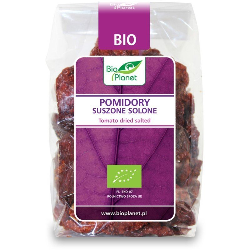 Bio Planet, Pomidory suszone solone Bio, 150 g