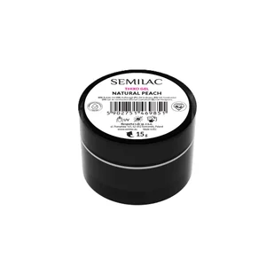 Semilac Thixo Gel Żel Budujący Natural Peach - Żele do paznokci - miniaturka - grafika 1