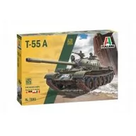 Modele do sklejania - Italeri Model do sklejania Średni czołg T-55A (wersja PL) - miniaturka - grafika 1