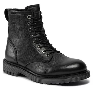 Botki męskie - Trzewiki Jack&Jones 12241130 Anthracite 4286563 - grafika 1