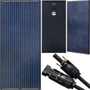 Zestawy solarne - VOLT POLSKA Panel solarny black polikrystaliczny 12V 180W VOLT POLSKA 5PVPOLI18B - miniaturka - grafika 1