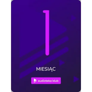 Karta podarunkowa AUDIOTEKA 1 miesiąc - Kody i doładowania cyfrowe - miniaturka - grafika 1