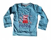 Bluzy dla dziewczynek - Bluza dziecięca Świnka Peppa rozm. 98/104 nieb - miniaturka - grafika 1
