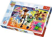 Puzzle - Trefl Puzzle 24-Maxi W pogoni za przygodą Toy Story 14295 - miniaturka - grafika 1