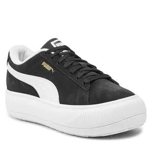 Puma Sneakersy Suede Mayu 380686 02 Black White - Sneakersy damskie - miniaturka - grafika 1