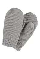 Rękawiczki - Sterntaler Unisex dziecięce rękawiczki z dzianiny, srebrne melanż, 2 - miniaturka - grafika 1