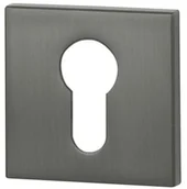 Szyldy i rozety - VDS ROZETA KWADRATOWA WKŁADKA R67F KOLOR ANTRACYT 49-0088 - miniaturka - grafika 1