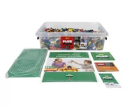 Klocki - Plus Plus Plus-Plus, Mini Basic - 4000 sztuk (plus 12 sztuk płytek konstrukcyjnych) - Edukacja mokopico-1296-0 - miniaturka - grafika 1