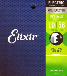 Elixir 19057 Optiweb 10-56 - Struny gitarowe  - miniaturka - grafika 1