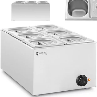Bemar podgrzewacz elektryczny 6 x GN 1/6 640 W - Piece, kotły  i płyty grzejne gastronomiczne - miniaturka - grafika 1