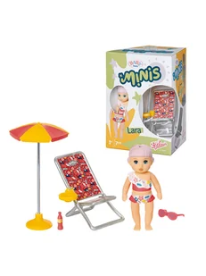 Baby Born Lalka "Baby Born Minis" z akcesoriami - 3+ - Lalki dla dziewczynek - miniaturka - grafika 1
