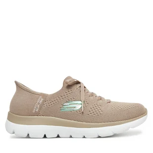 Sneakersy Skechers Summits-New Daily 150263/TPE Beżowy - Sneakersy damskie - miniaturka - grafika 1