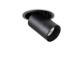 Ideal Lux Lampa wpuszczana NOVA FI 12W 3000K czarna 248189 248189/IL - Oprawy, klosze i abażury - miniaturka - grafika 1