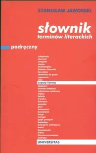 Podręczny słownik terminów literackich - Słowniki języka polskiego - miniaturka - grafika 1