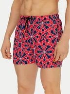 Kąpielówki męskie - Save The Duck Szorty kąpielowe DW1222M SIPO20 Czerwony Regular Fit - miniaturka - grafika 1